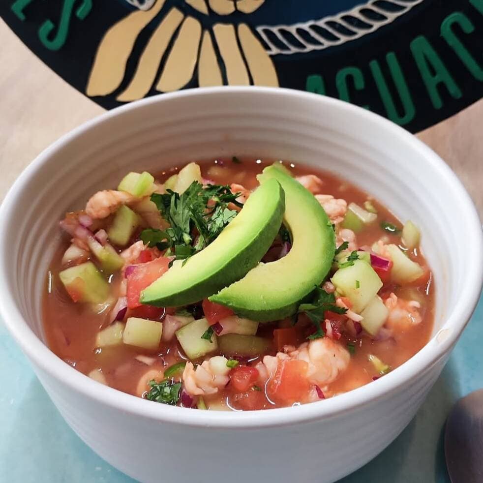 1/2 Orden de Ceviche de Camaron