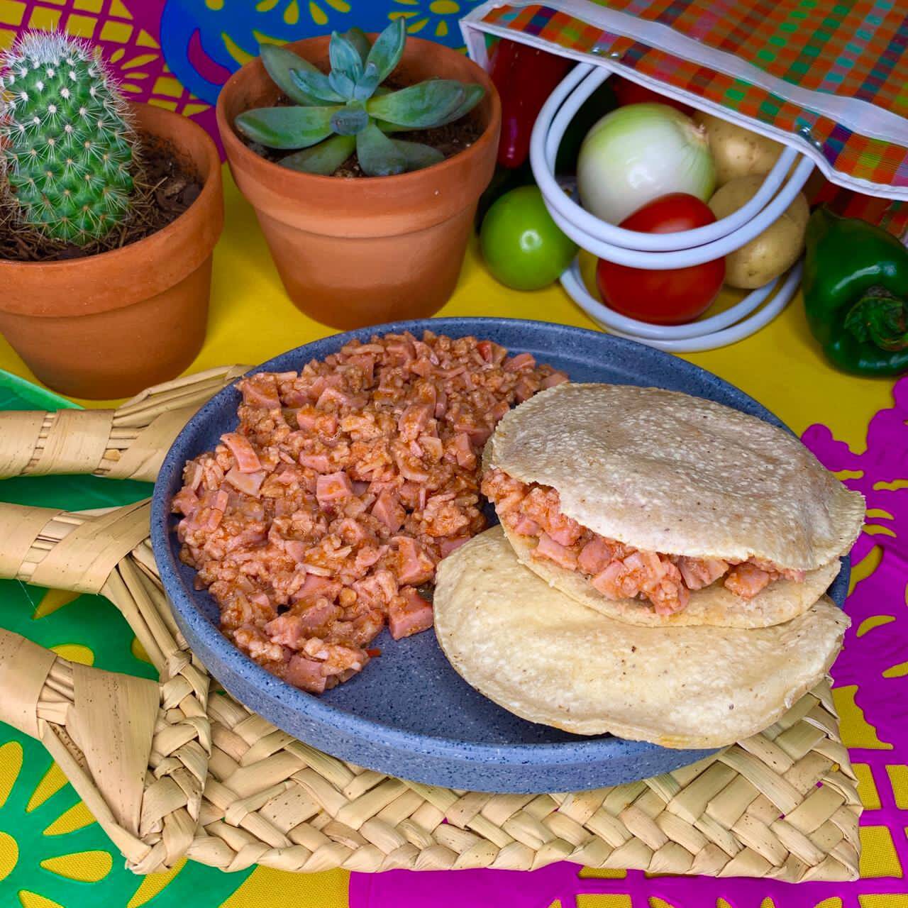 Gordita De Maíz Discada