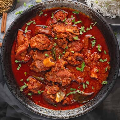 Combo Lamb Rogan Josh +Basmati Rice +SpriteZero