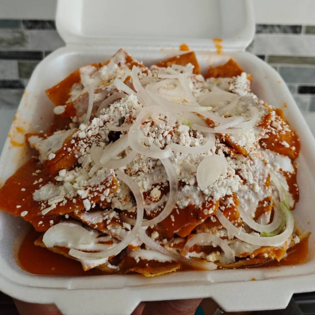 Chilaquiles Grandes Sencillos