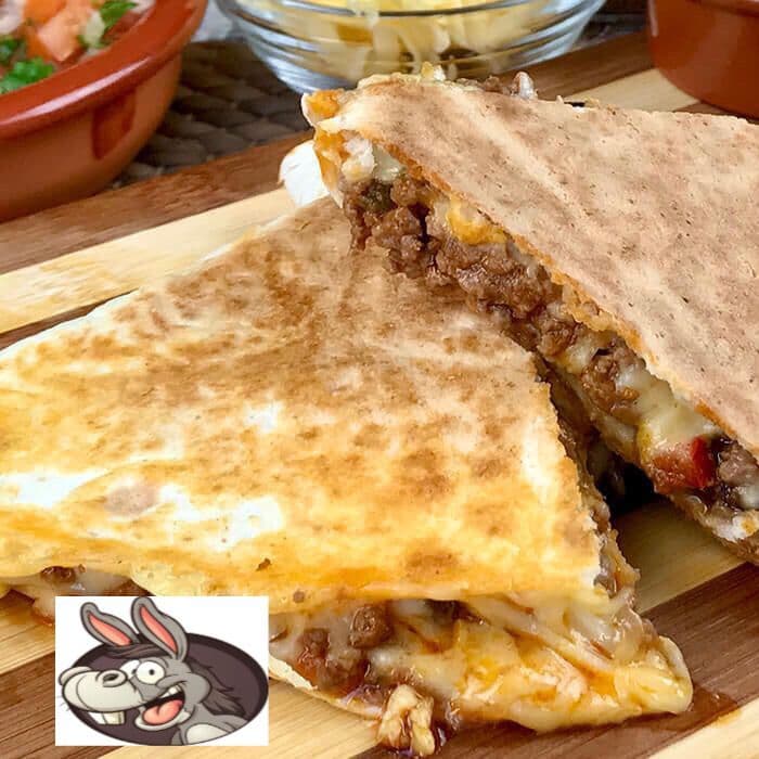 Quesadilla Montada con Prensado