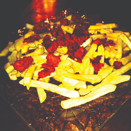 Papas a la Francesa con Chorizo