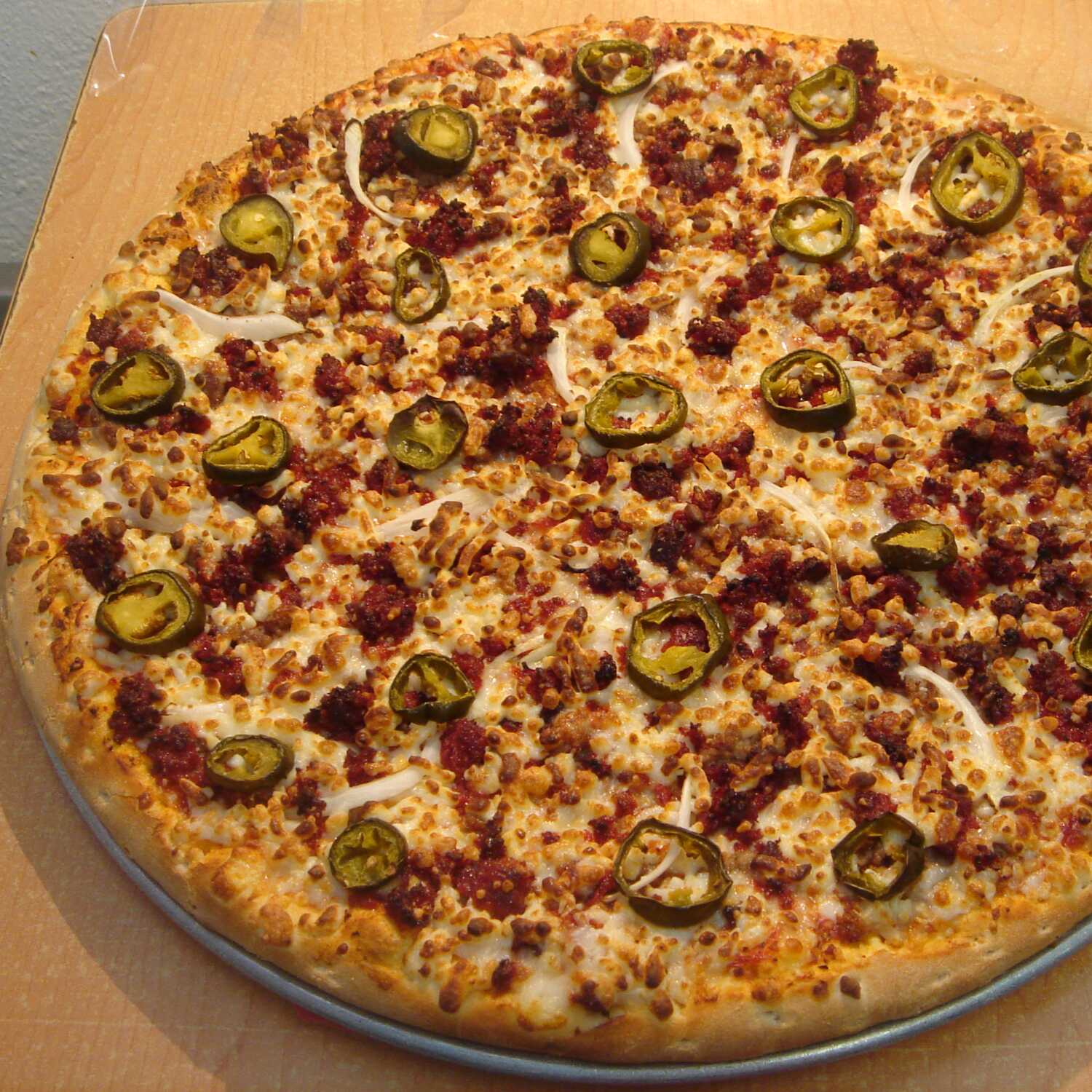 Pizza Jumbo Ranchera 12 Rebanadas