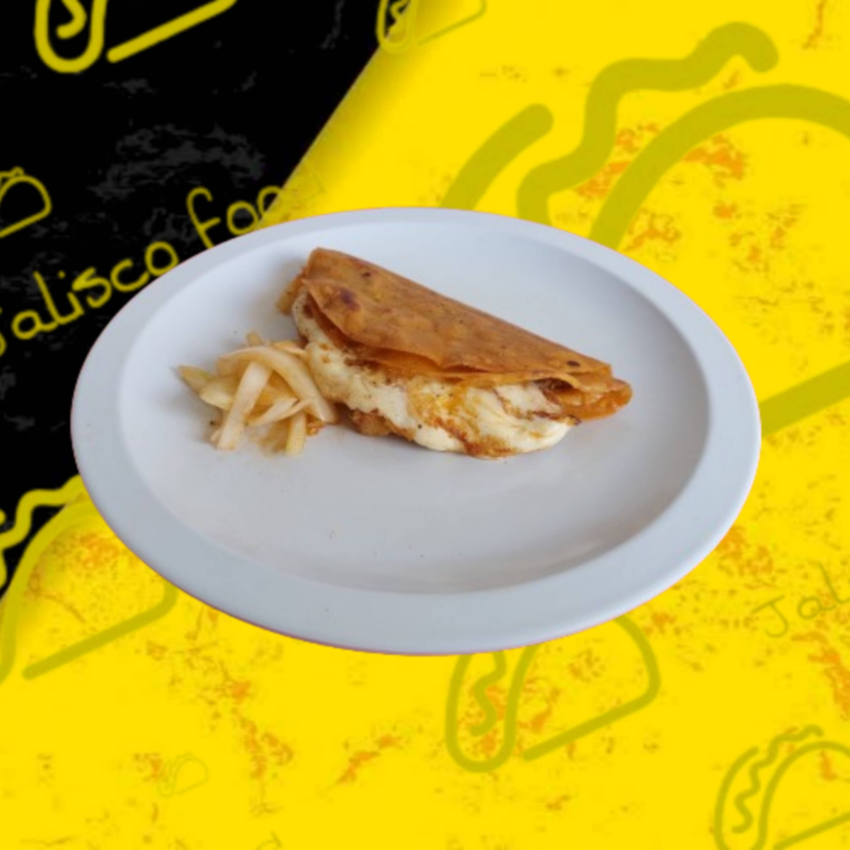 Taco con Queso