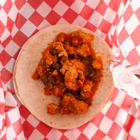 Taco Trocito con Nopales