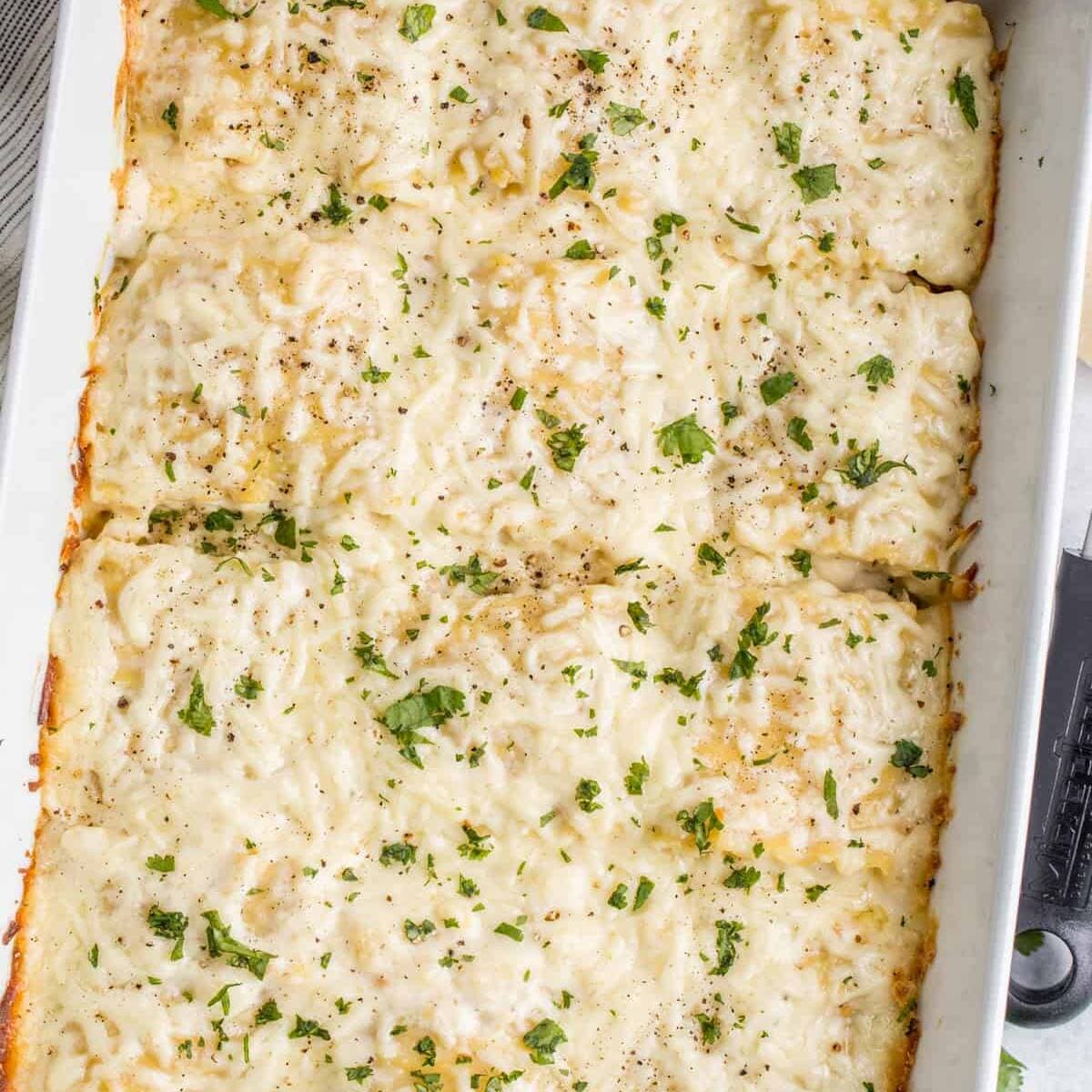 Lasagna Alfredo