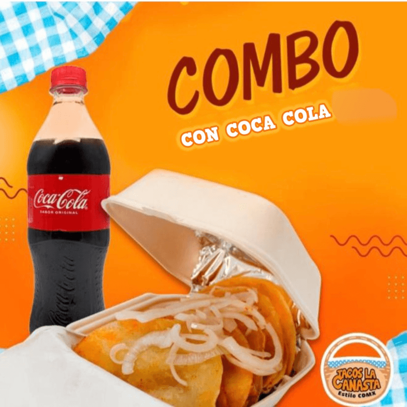 Combo 5 pzs + Coca