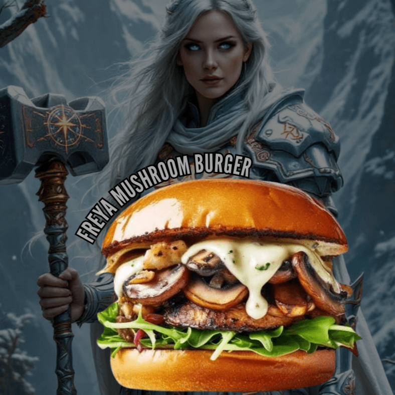 Freya Mushroom Burger