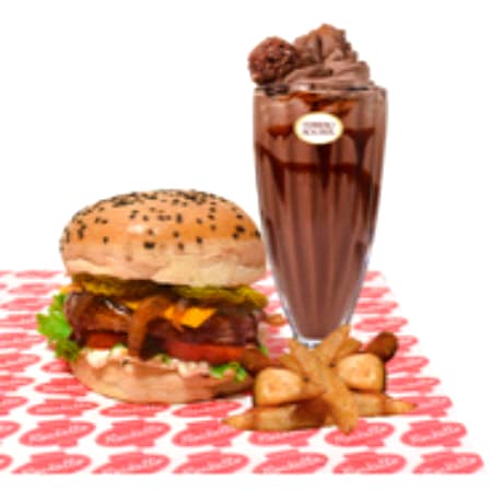 Súper Combo: BBQ Clasic + Papas + Malt Clasic