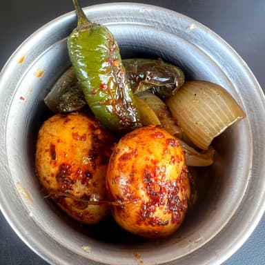 CHILES CEBOLLAS Y PAPAS EXTRAS