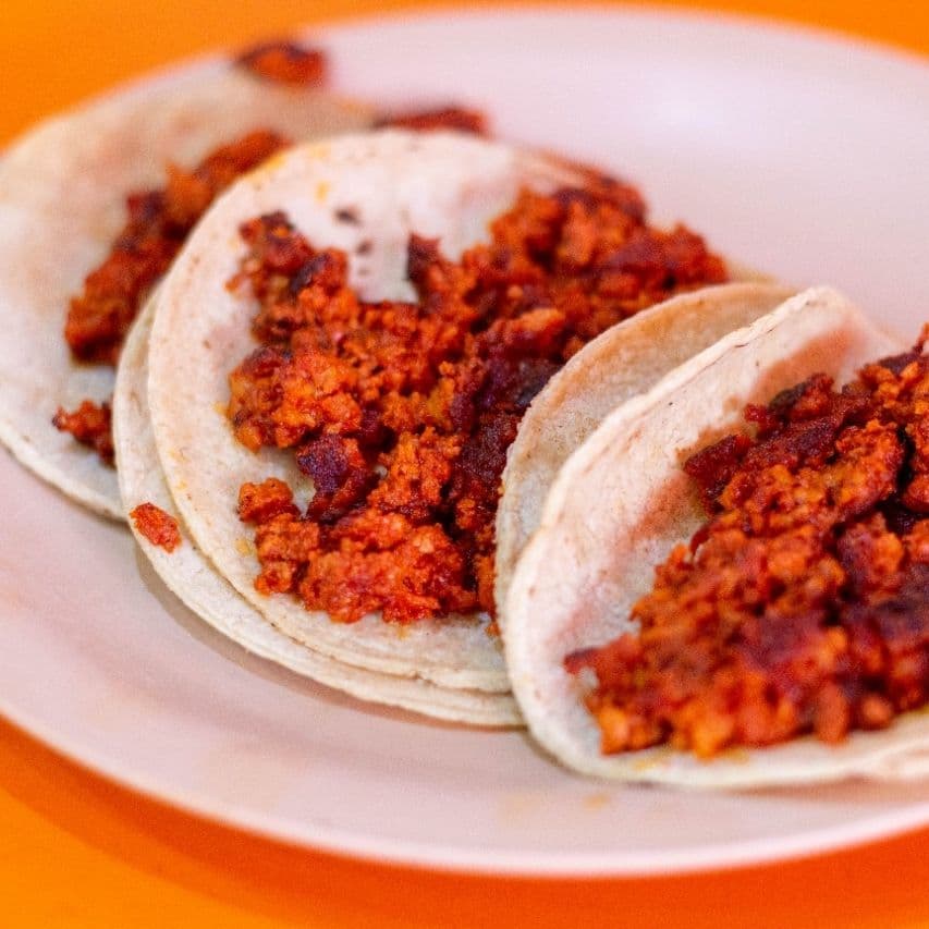 Combo Tacos de chorizo (5)