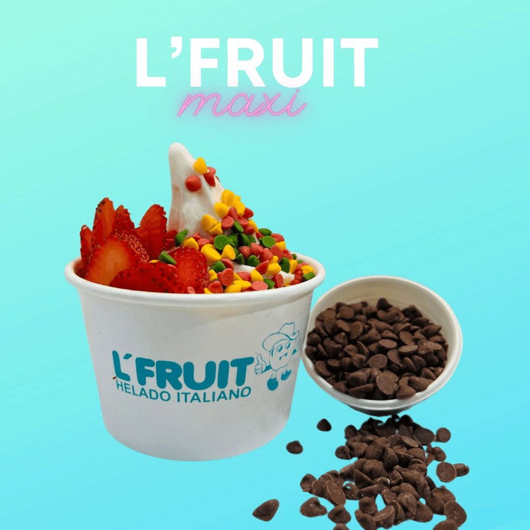 Helado L´Fruit Maxi