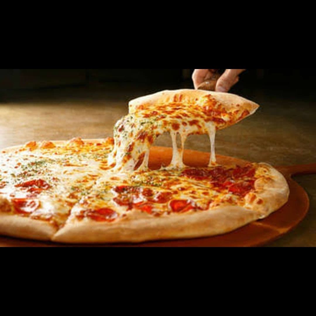 1 Pizza Grande de 1 Ingrediente a Escoger