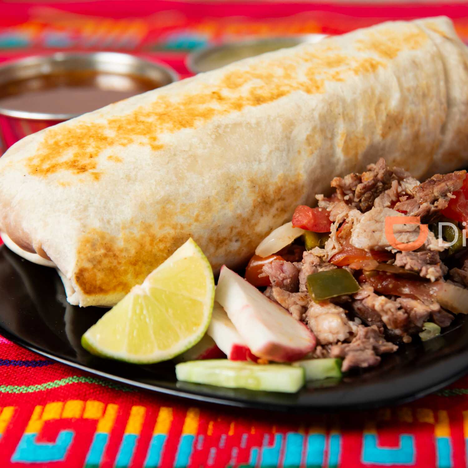 promo Burrito Ranchero + jamaica 500 ml