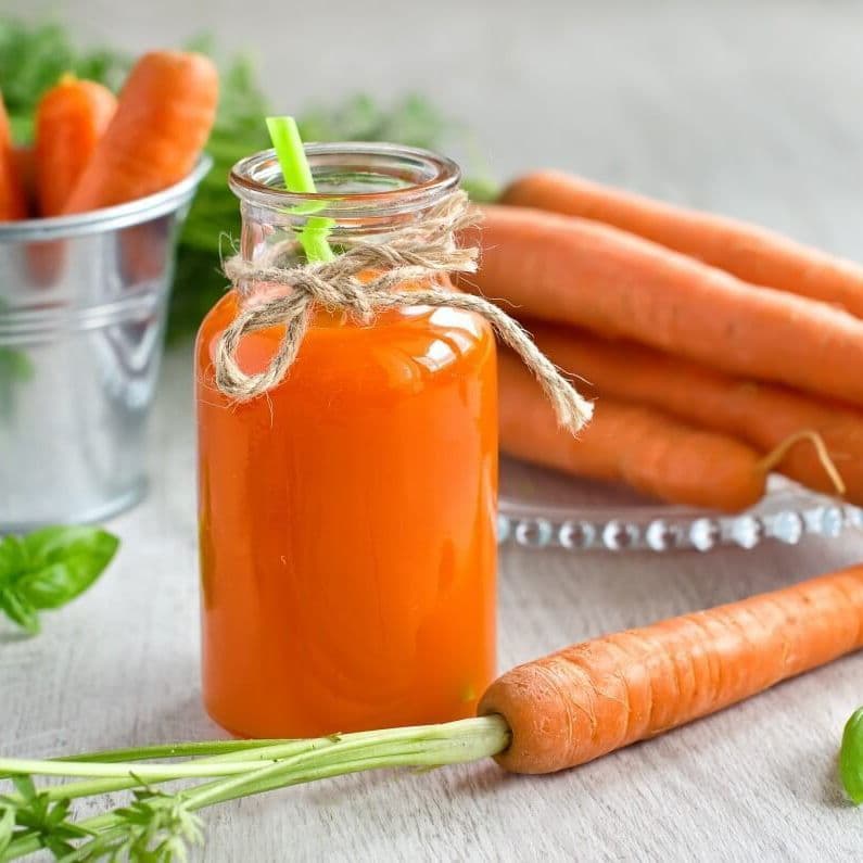 Jugo de zanahoria
