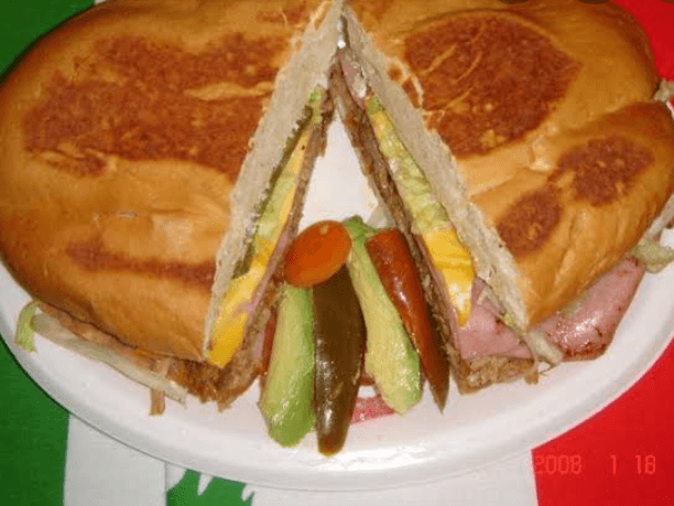 Torta de jamón con huevo