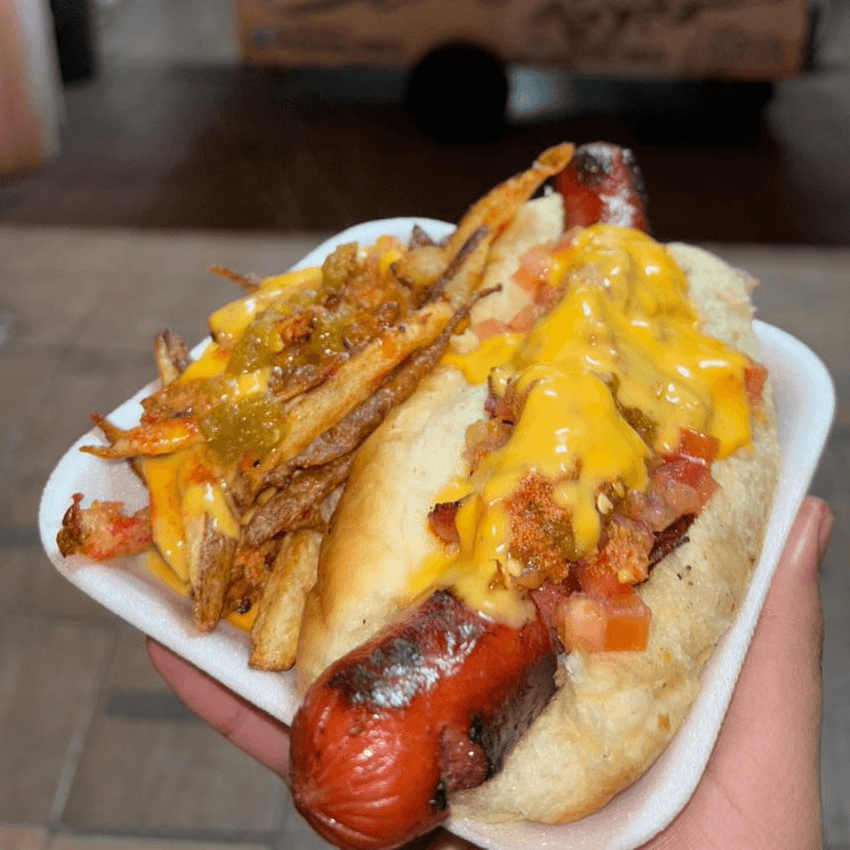 Hot Dog 1/4 de Libra de Carne de Res