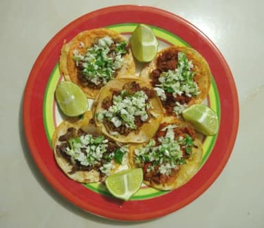 Orden de Tacos de Longaniza 5 Pzas