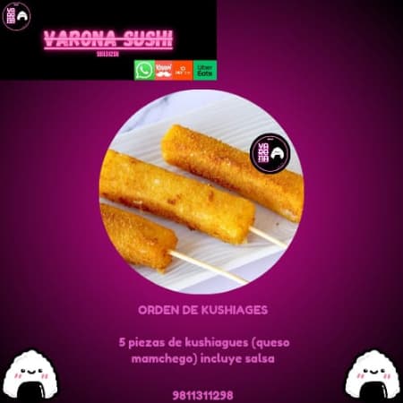 1  Pieza de kushiage