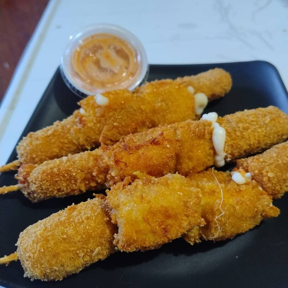 Brocheta Platano/Queso