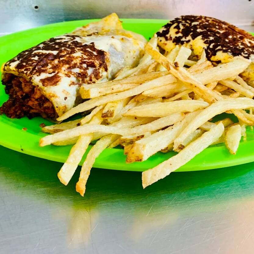 Burro de Cecina Enchilada