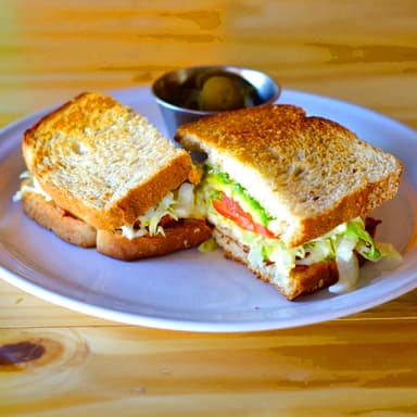 Sandwich de Pollo con Mozarella