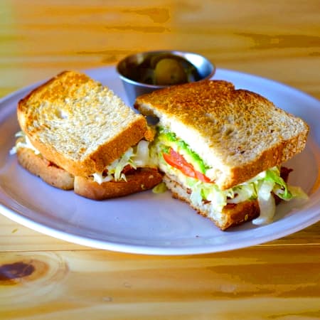 Sandwich de Pollo con Mozarella