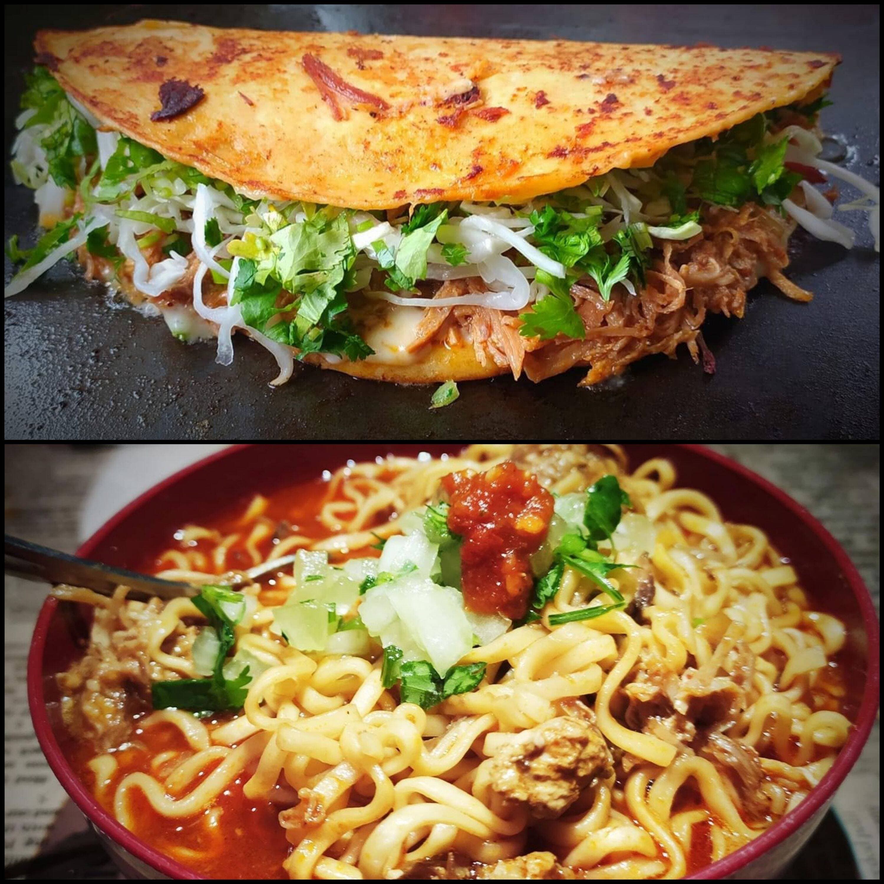 Combo Quesabirria de Harina + Birriamen 1/2 Litro