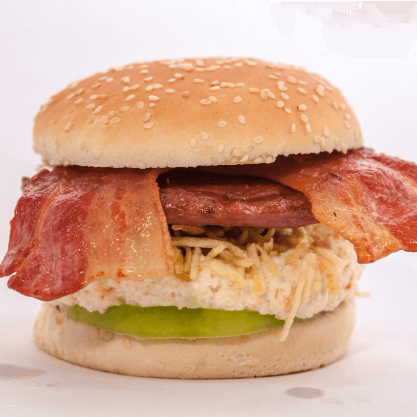 Hamburguesa con Tocineta