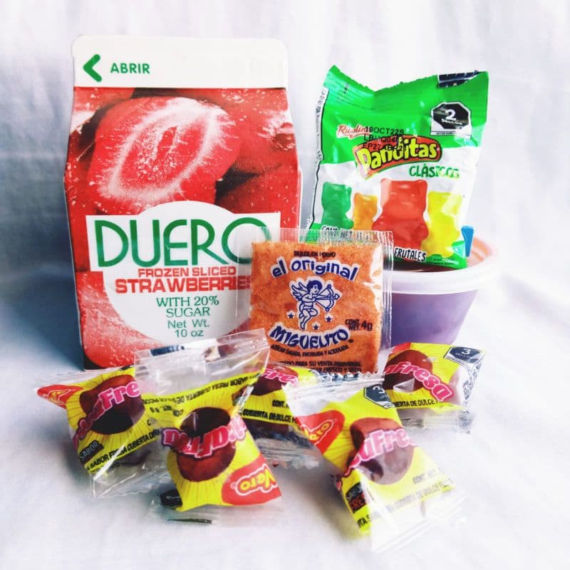 Fresa Con Chamoy