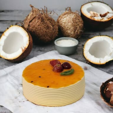 Pastel Helado Maracuyá