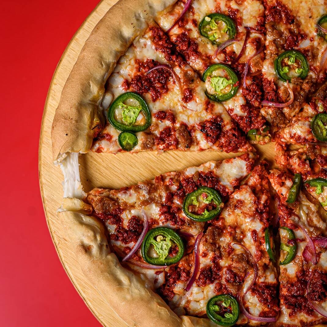Pizza Mexicanísima con Orilla Rellena