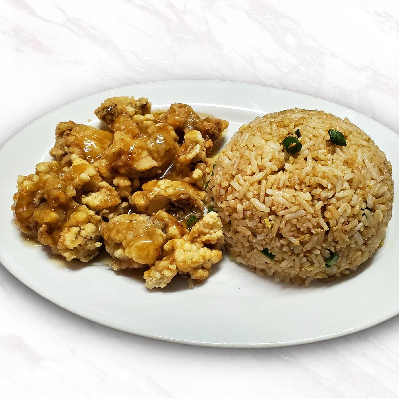 Chijaukay y Arroz Chaufa