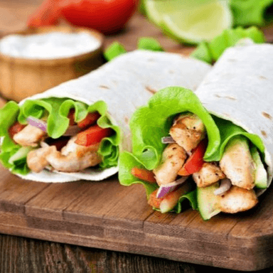 Wrap de Pollo + Bebida