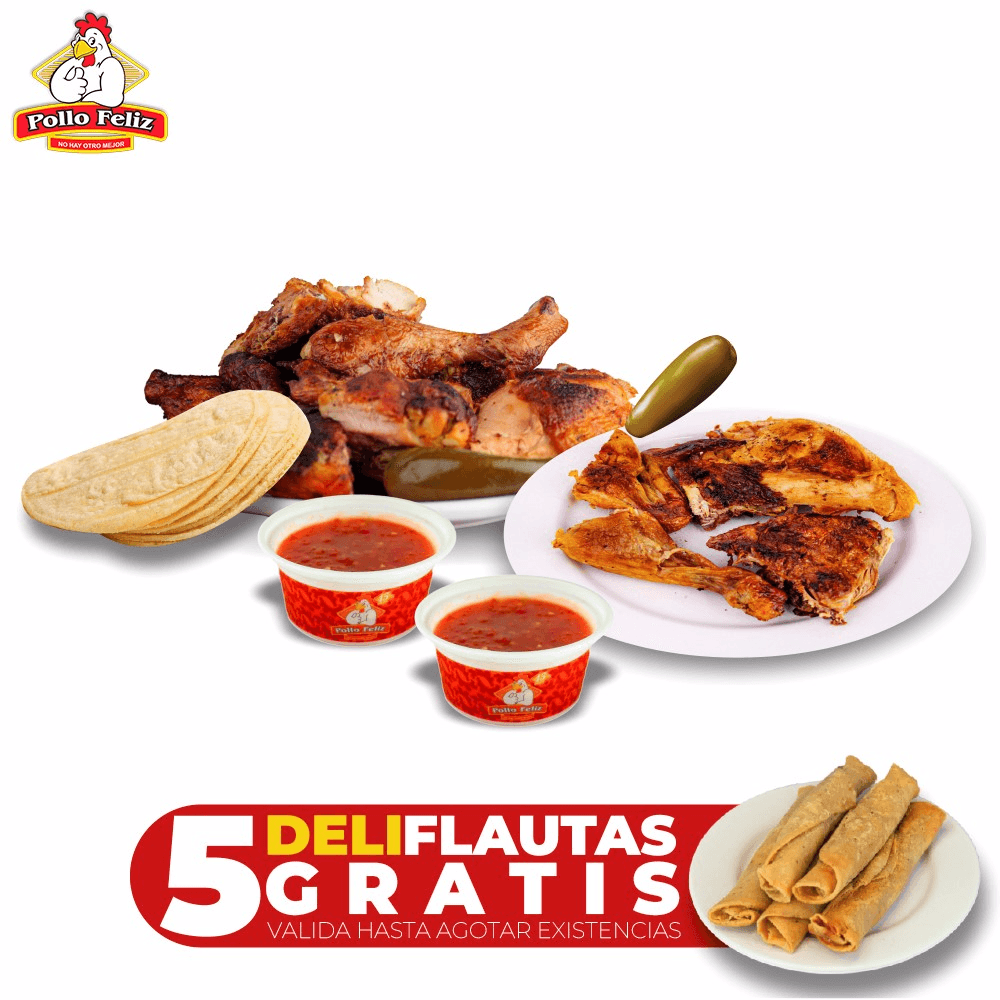 PKT Feliz 1 Pollo y 1/2