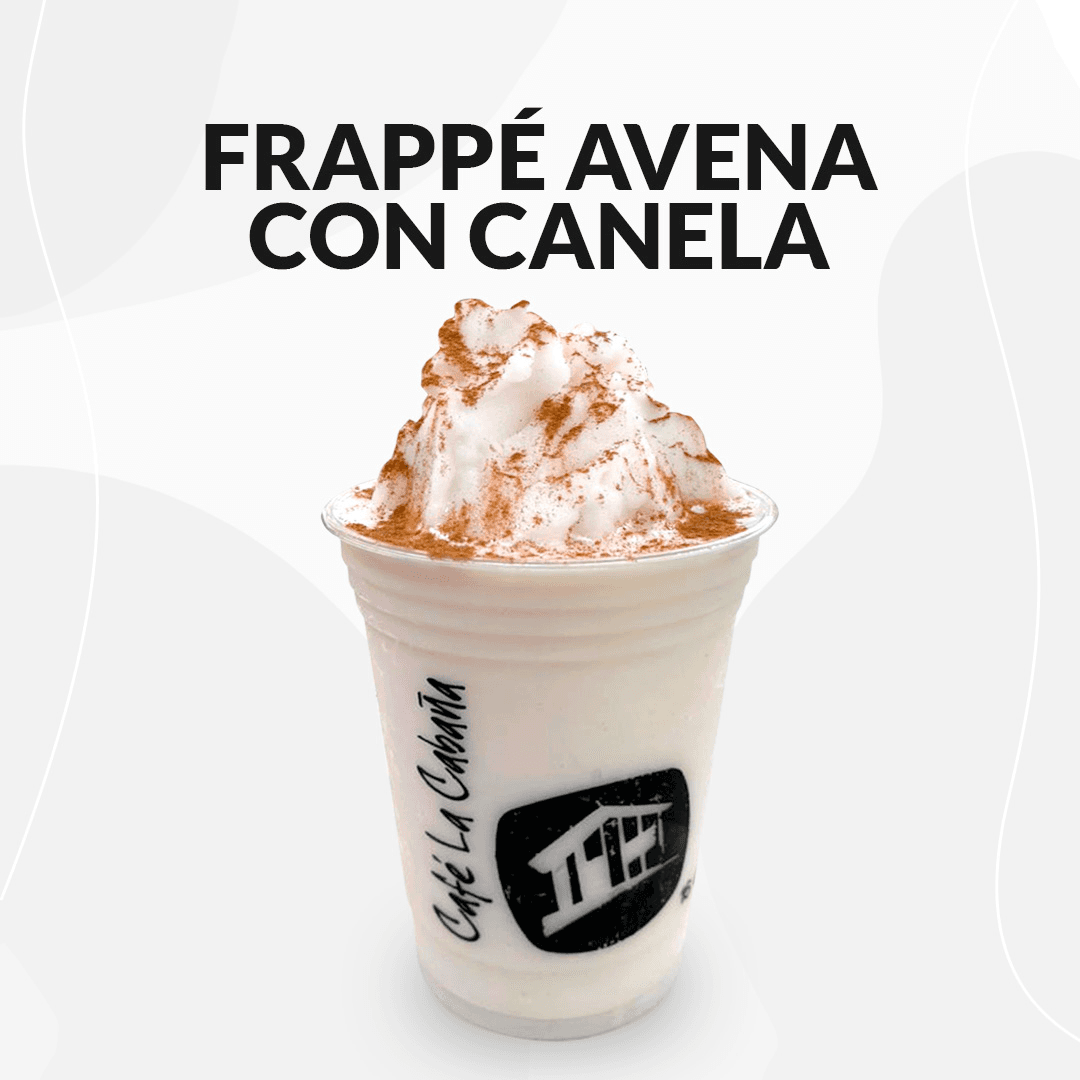 Frappé Avena con Canela