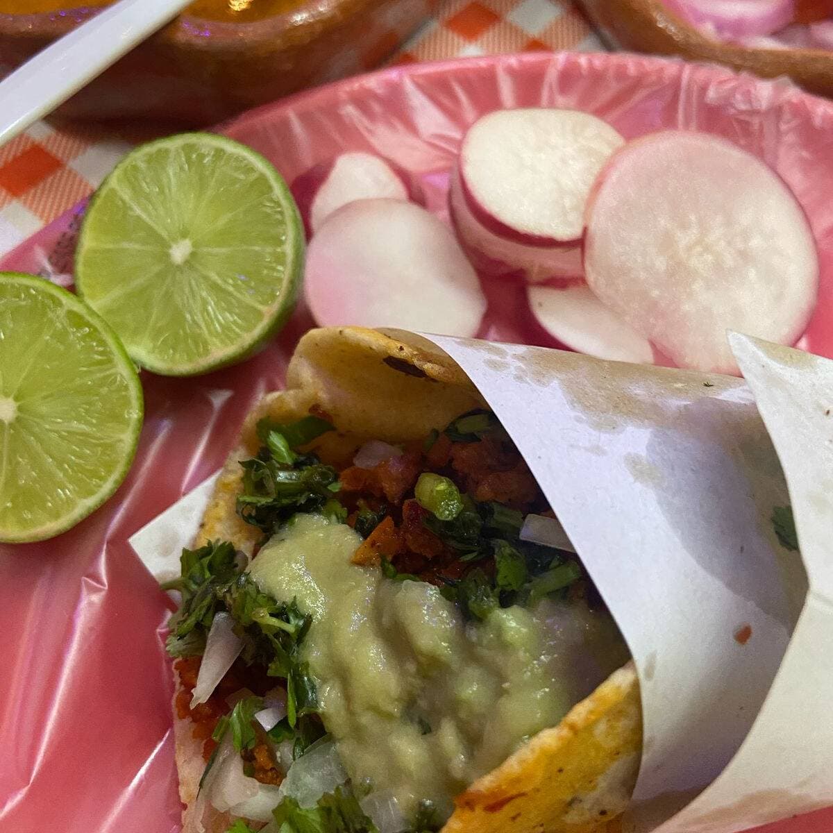 Taco de Chorizo