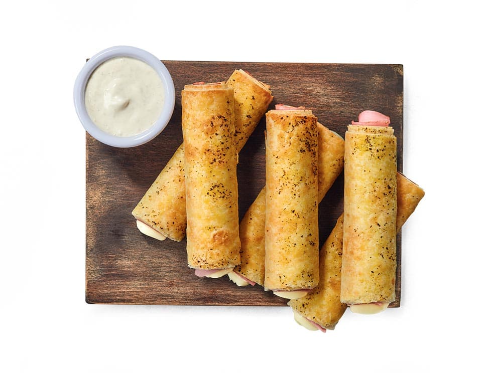 Rolls de Jamón & Queso (6 un)