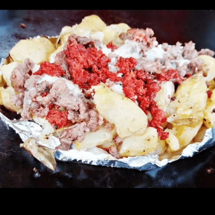 Papa Sencilla +Chorizo