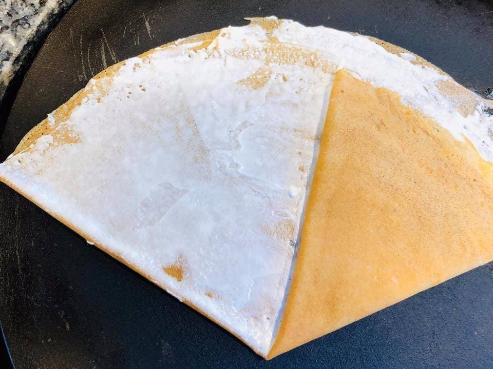 Crepa De Manchego Con Pepperoni