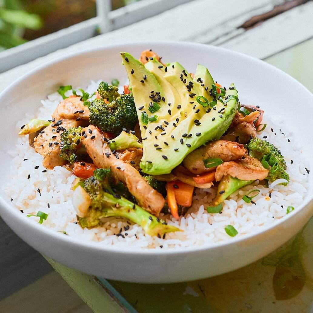 Bowl Pollo Teriyaki (GF)