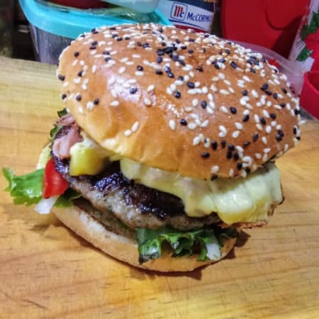 Hamburguesa Tocino