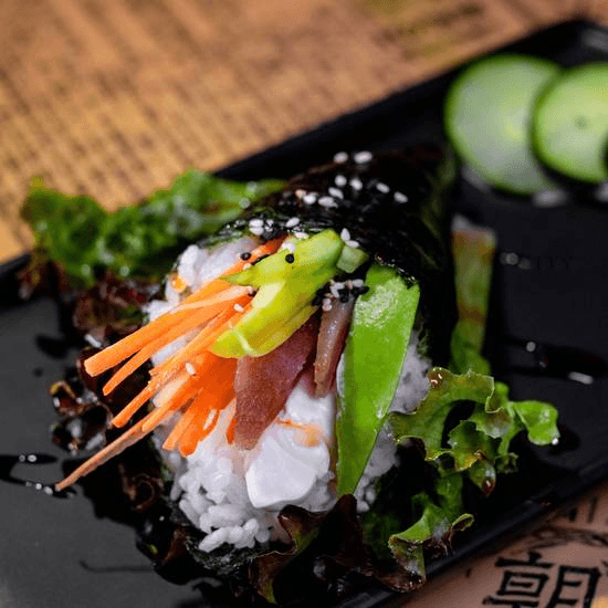 Temaki de Atún Ahumado