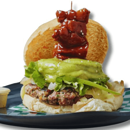 Hamburguesa Chicharron Pork 🐽