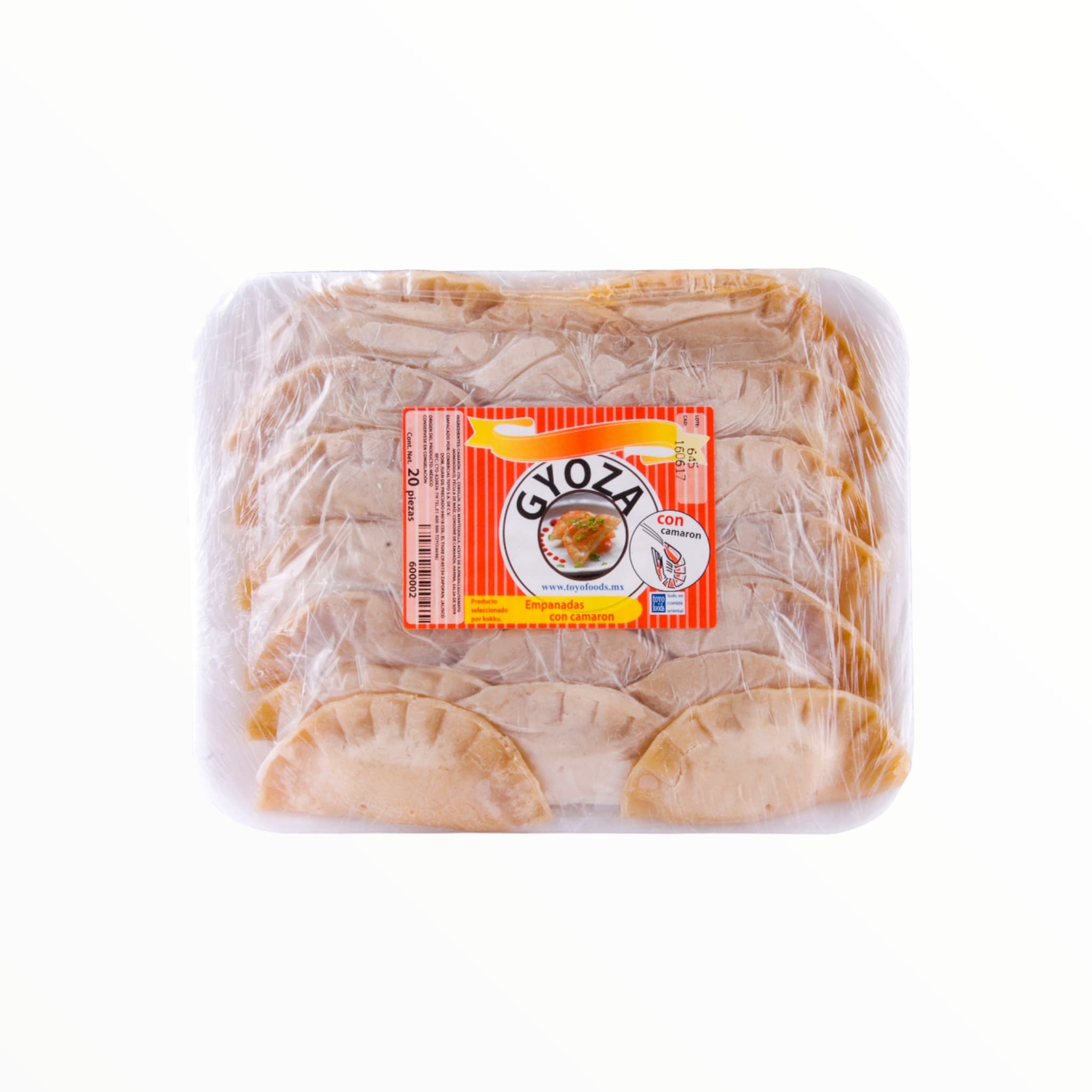 Gyoza Camarón Toyo Foods 20 pzas - CO-TYE755-1899