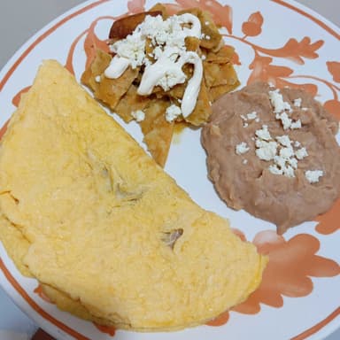 Omelette De Camarones
