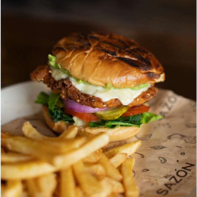 HAMBURGUESA DE POLLO