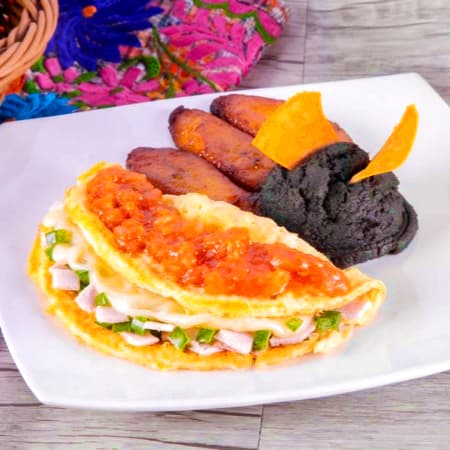 Huevos en Omelette
