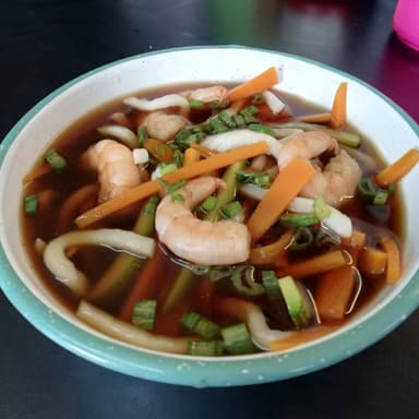 Sopa Udon Pollo, Camarón o Arrachera