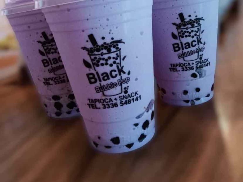Black bubble pop